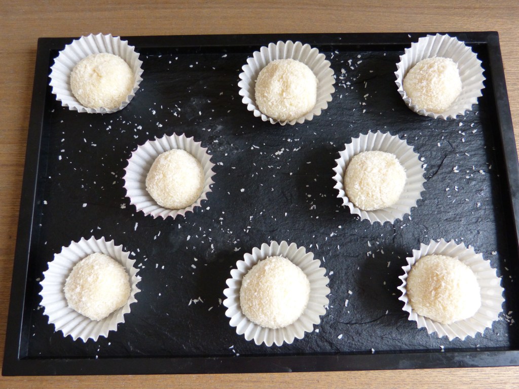 Truffes au chocolat&nbsp;blanc