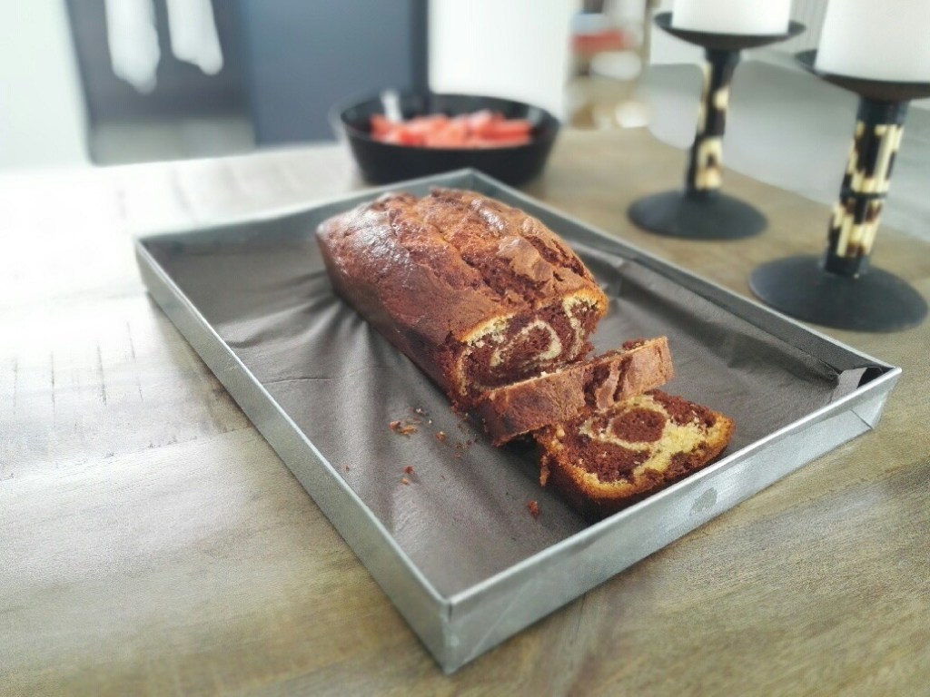 Marbré au chocolat
