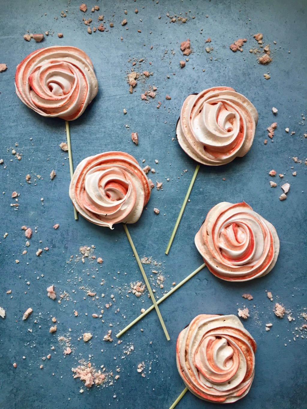 Meringues Lollipops