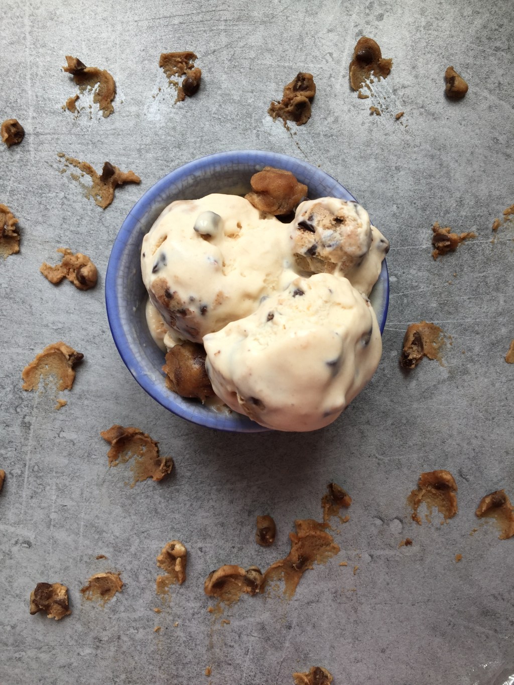 Glace cookie dough (sans&nbsp;machine)