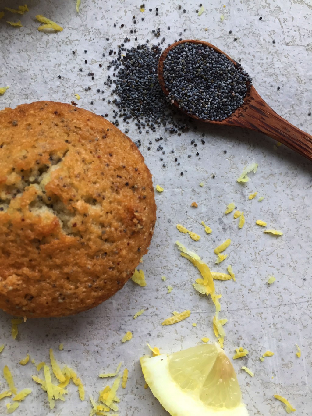 Financiers au pavot et&nbsp;citron