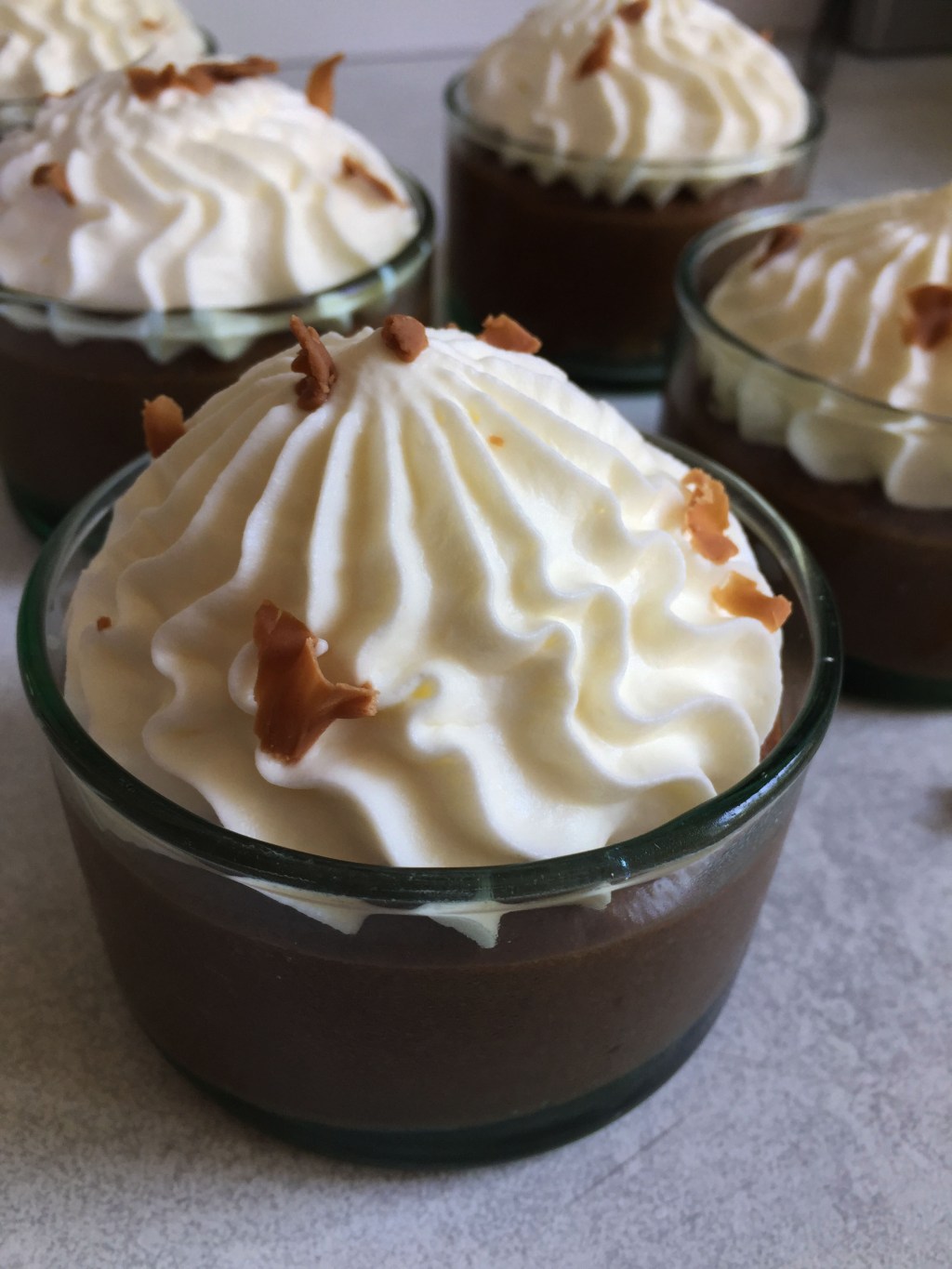 Mousse au chocolat, mascarpone et&nbsp;café