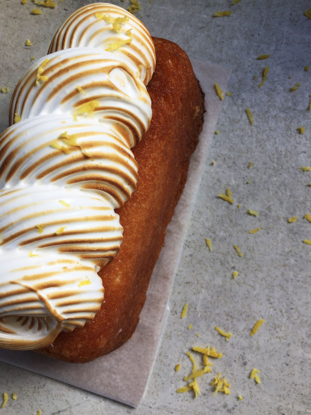 Cake au citron&nbsp;meringué