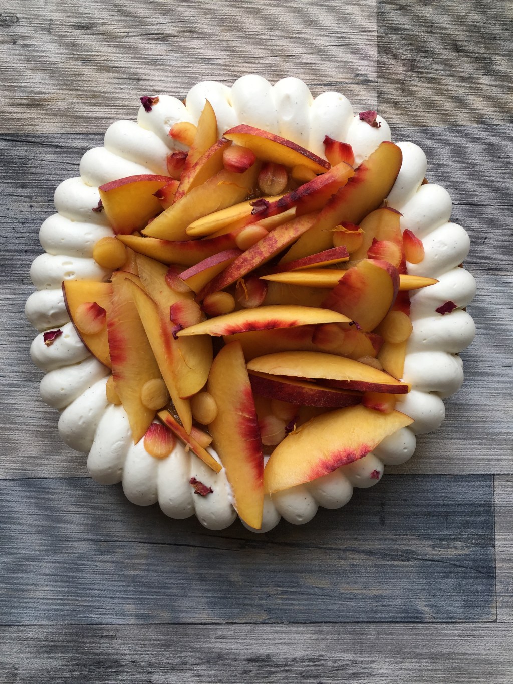 Tarte aux nectarines et&nbsp;romarin