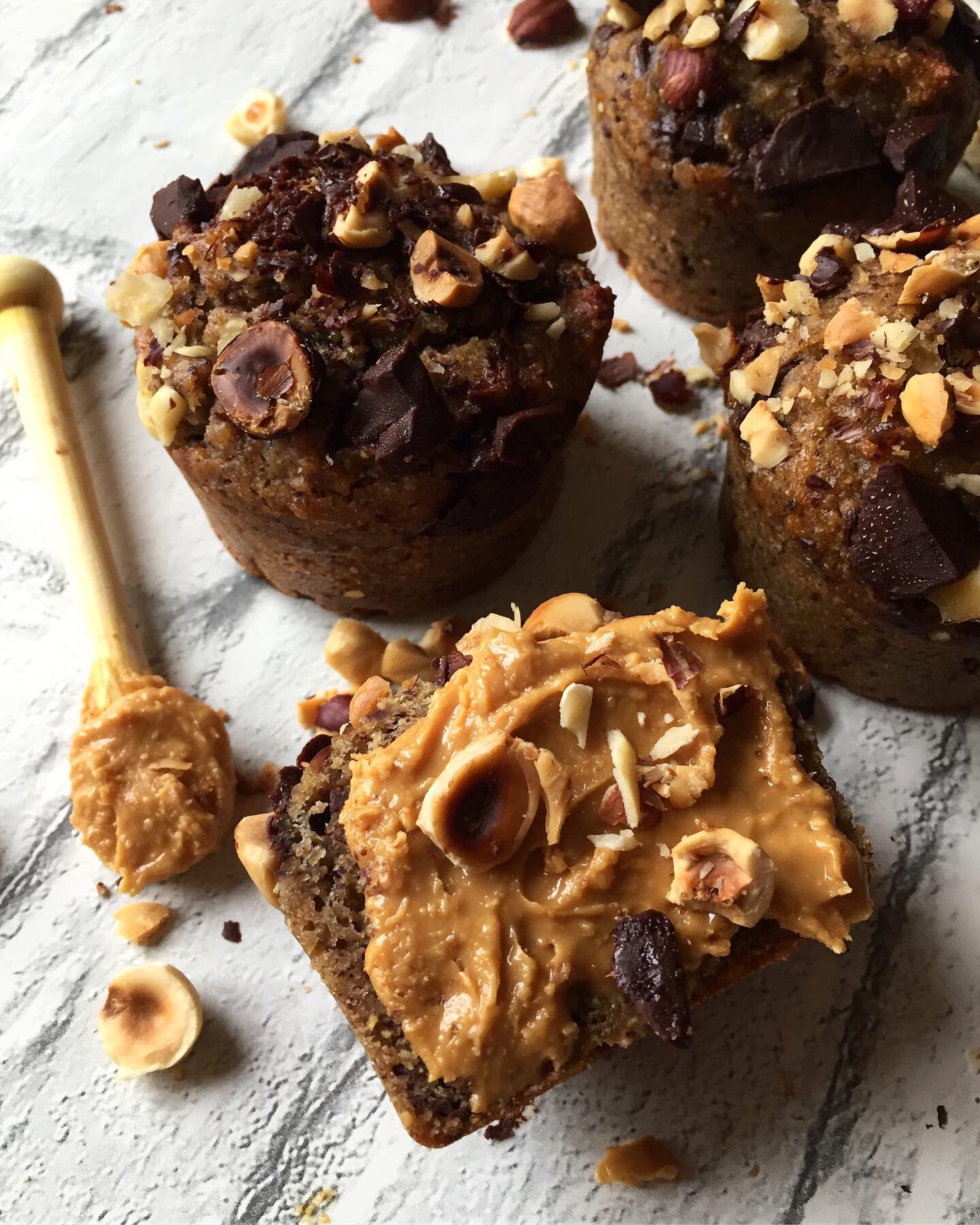 muffins-sans-gluten-chocolat-sarrasin-noisettes