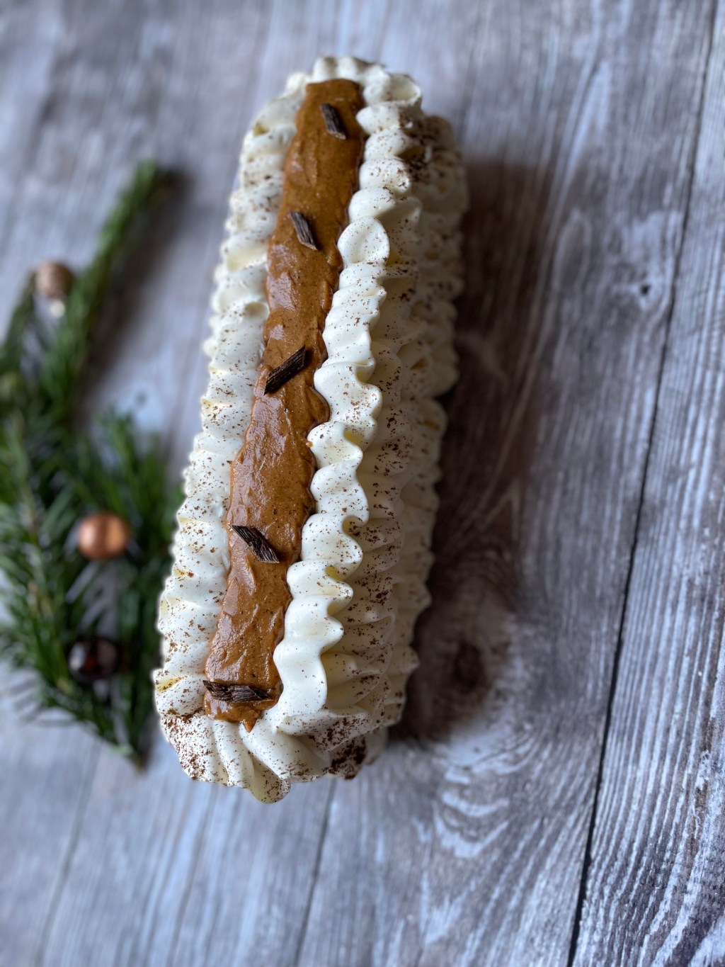 Bûche vanille intense